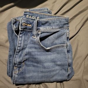 American Eagle super high rise jeggings size 2 short